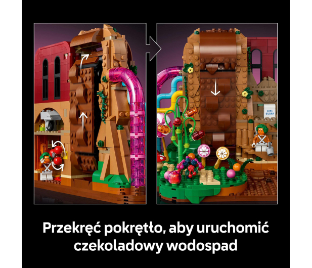 LEGO Ideas 21360 Willy Wonka i fabryka czekolady - 1418326 - zdjęcie 8